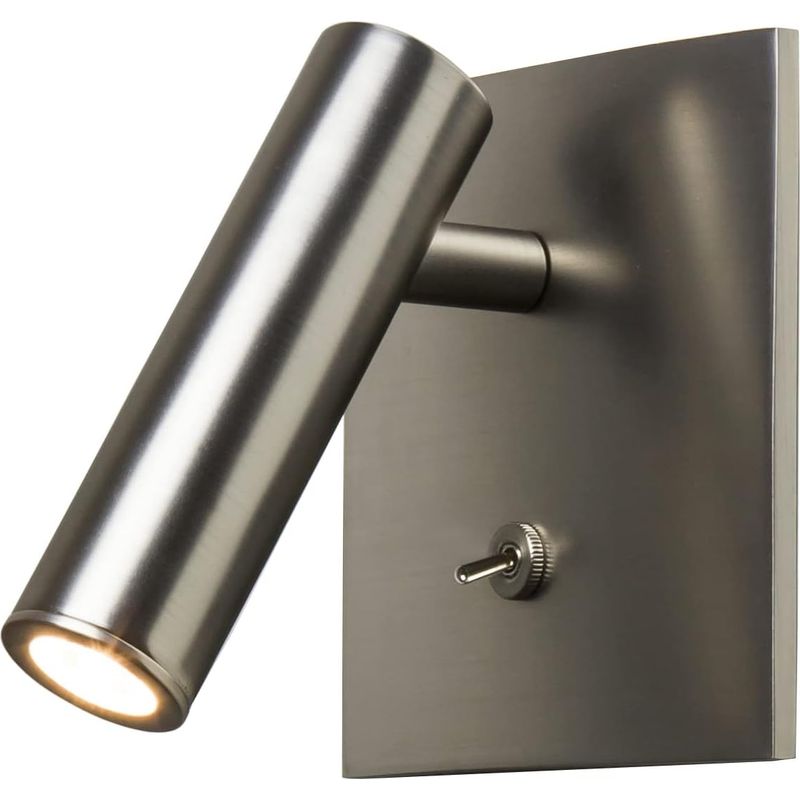 3w Led-wandleuchte Mit Richtbarem Lichtstrahl Und Einstellbarem Fokus (sandnickel)