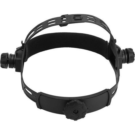 Einstellbares Stirnband-schweißerschutzmaske Für Zubehör Von Automatisch Abdunkelnden Solarhelmen (schwarz)