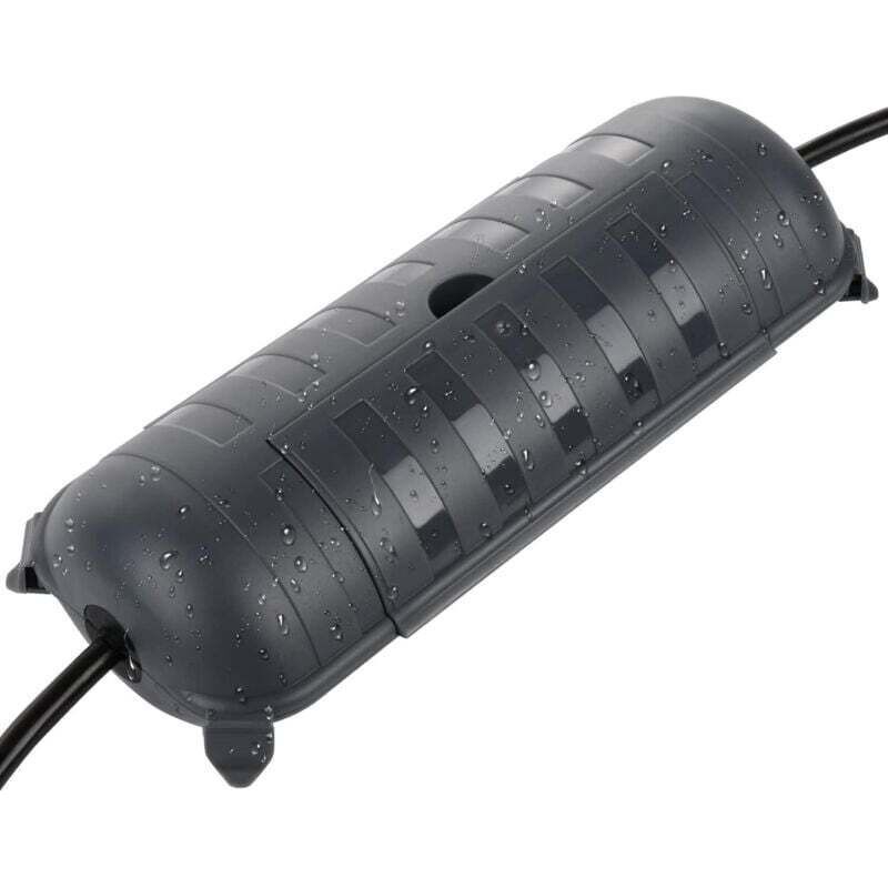 Wasserdichtes Schutzgehäuse Ip44 Für Steckdosen – Wetterfest – Schutz Für Außenkabel Und Dekorationen – 29 Cm X 11 Cm X 7,5 Cm
