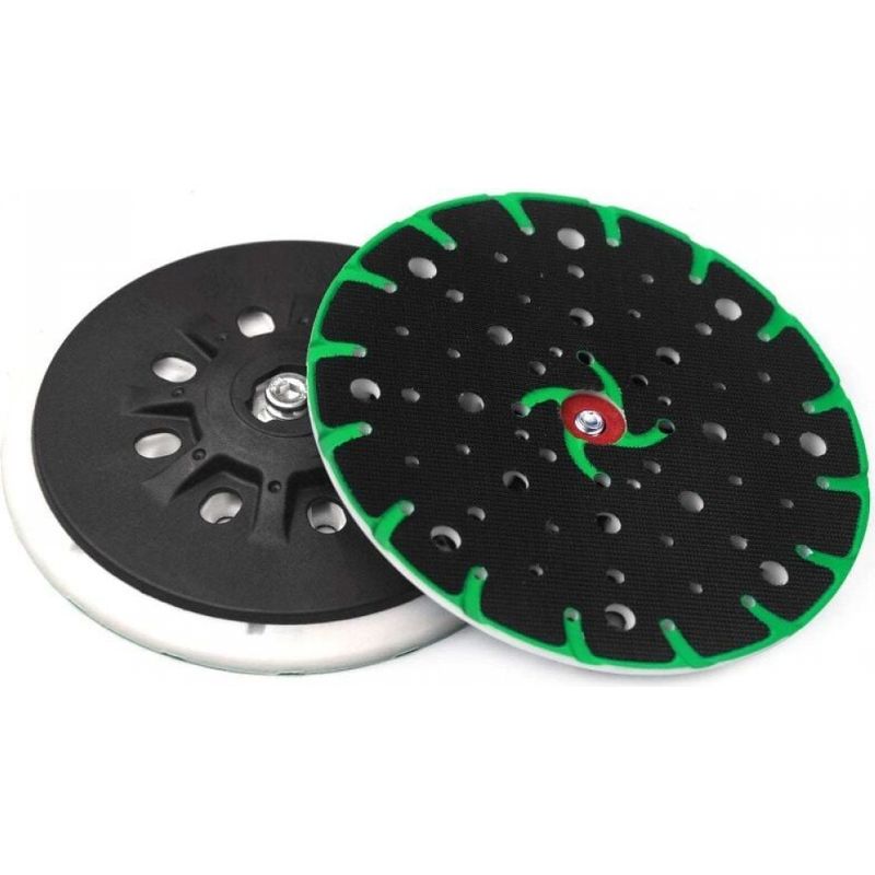 Schleifteller 150 Mm, Anschlussgewinde M8 - 49 Löcher Mit Staubsaugfunktion Und Schraube, Kompatibel Mit Festool Rotex Ro, Ets 150, Ets Ec 150 Exzenterschleifer