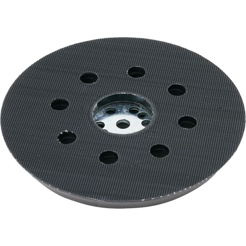 Schleifteller 125 Mm – 8 Löcher Für Farbe Und Spachtelmasse – Mittelharter Schwamm – Optimale Geometrie Für Kanten Und Kurven - 2608601062