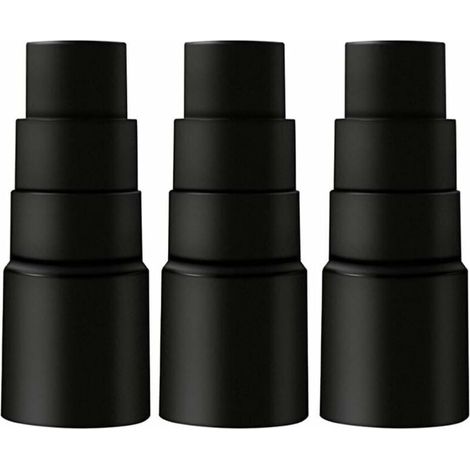 Set Aus 3 Adaptern Für Staubsaugerschläuche - Für Kärcher Bosch Parkside Makita Metabo Black & Decker - 3