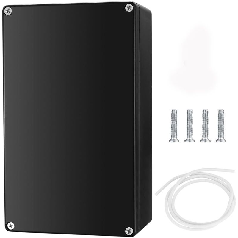 Wasserdichte Abzweigdose Ip65 – 200x120x75mm – Korrosionsbeständiger Abs-kunststoff – Für Elektrische Außeninstallationen
