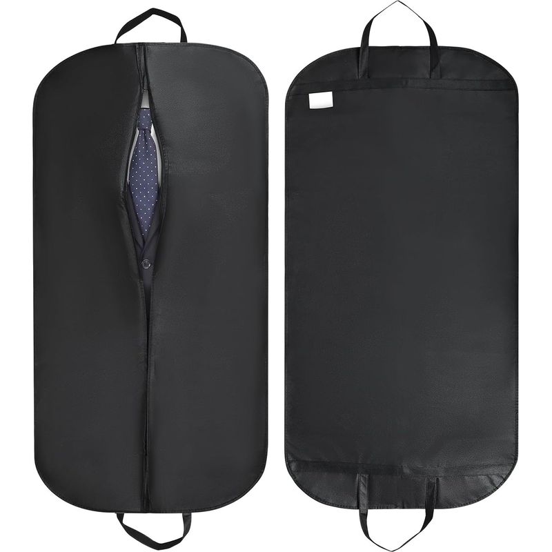 Kleiderschutzhüllen, 2 Stück 60 X 100 Cm Anzugtasche, Faltbare Staubschutzhülle Für Reisen, Schutzhülle