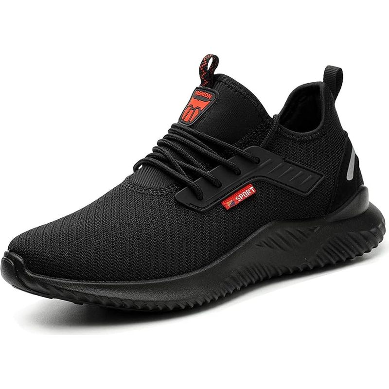Herren Damen Sicherheitsschuhe Leichte Sicherheits-sneaker Arbeitsschuhe Mit Stahlkappe Rutschfeste Baustellenschuhe, 42