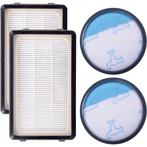 2er-pack Hepa-filter Für Rowenta-staubsauger Ro3731ea Ro3753ea Ro3786ea Moulinex Tefal Compact Power Cyclonic, Alternative Zu Zr005901