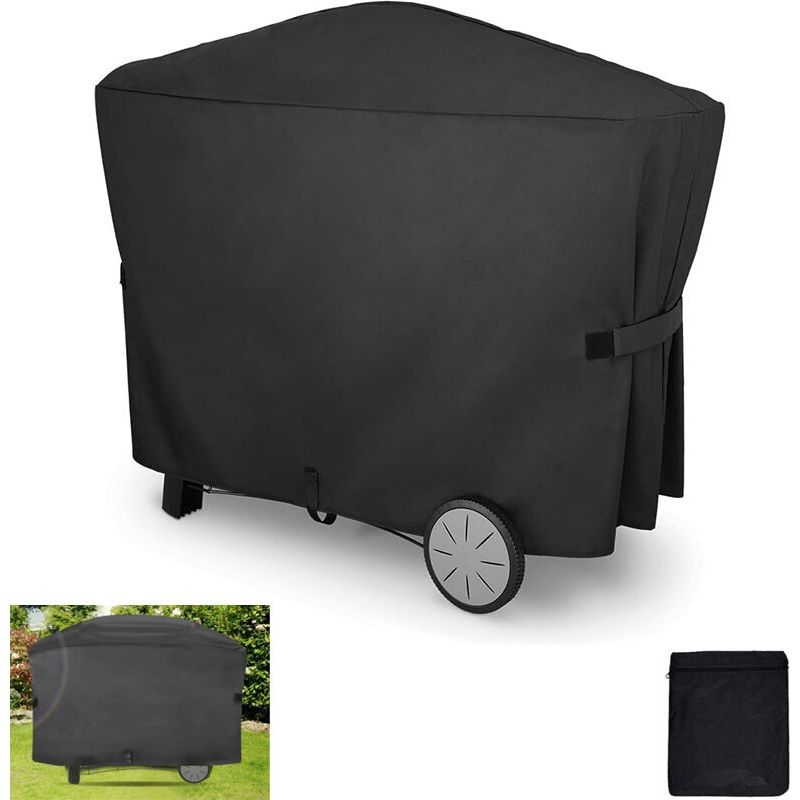 Wasserdichte Abdeckung Für Weber Q3000 Q2000 – 210d Oxford-nylon – Maße 112,4 X 64,1 X 95,6 Cm – Wetterfest