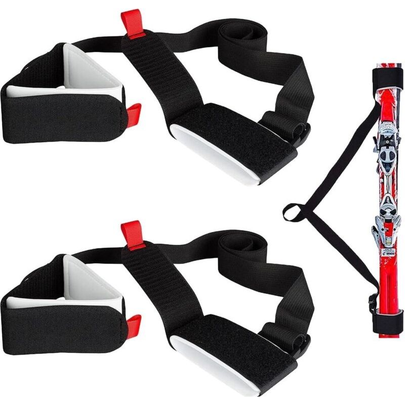 Verstellbare Skitragegurte 50–100 Cm – Hochwertiges Nylon – Transport Für Ski Und Stöcke – Für Herren Und Damen