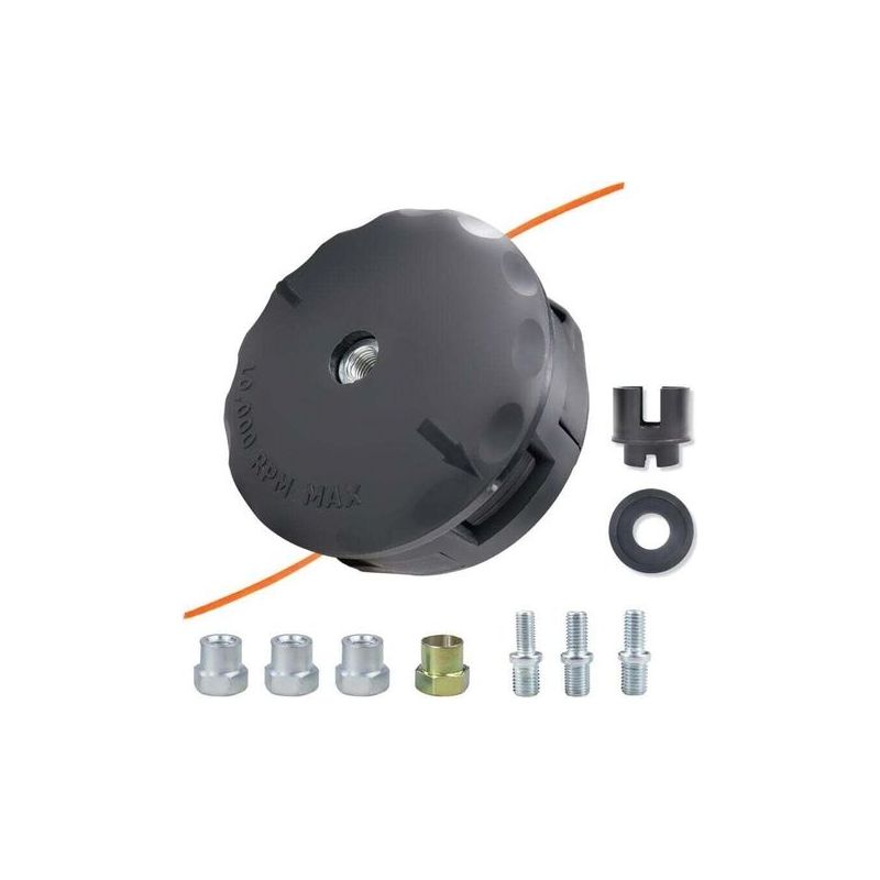 Schneidkopf Für Rasentrimmer Mit Tap-and-go-system M10 X 1,25 Universelle Fadenspule