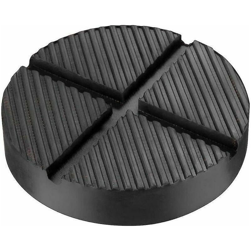 Gummipuffer Gummipuffer Auto-wagenheber-plattform Hebeblock Runder Wagenheber-puffer Reifenwechsel (1 Stück, Schwarz)