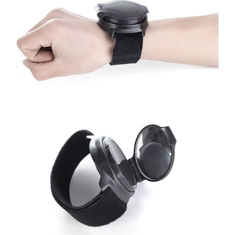 Weitwinkel-fahrradspiegel, Fahrradsport-handgelenkspiegel Mit Handschutz, Armband-rückspiegel Für Radfahrer, Rennrad Und Mountainbike