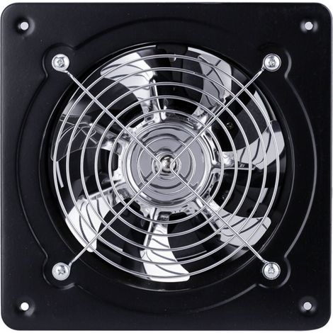 6-zoll-abluftventilator, Luftabsauggerät, Wandmontierte Belüftung, Leise, Für Badezimmer, Garage, Küche, 40 W, 220 V, Luftstrom 600 M³/h