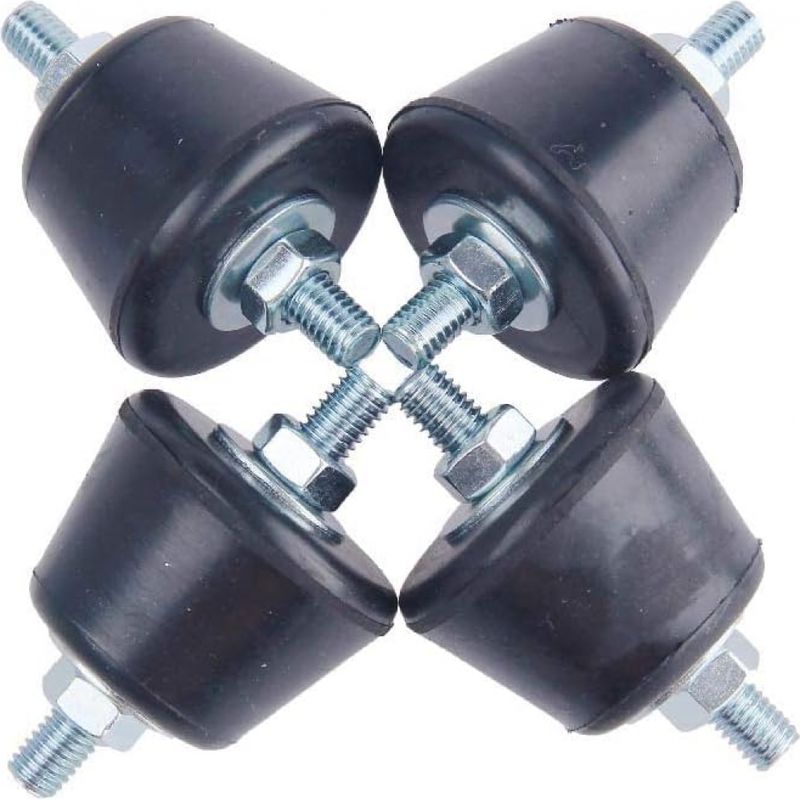 Konische Gummipuffer Für Klimaanlage M8, Schwingungsdämpfende Füße Mit Muttern Und Unterlegscheiben, 4er-pack, M8 Silent Bloc Wandhalterung Für Reversible Klimageräte