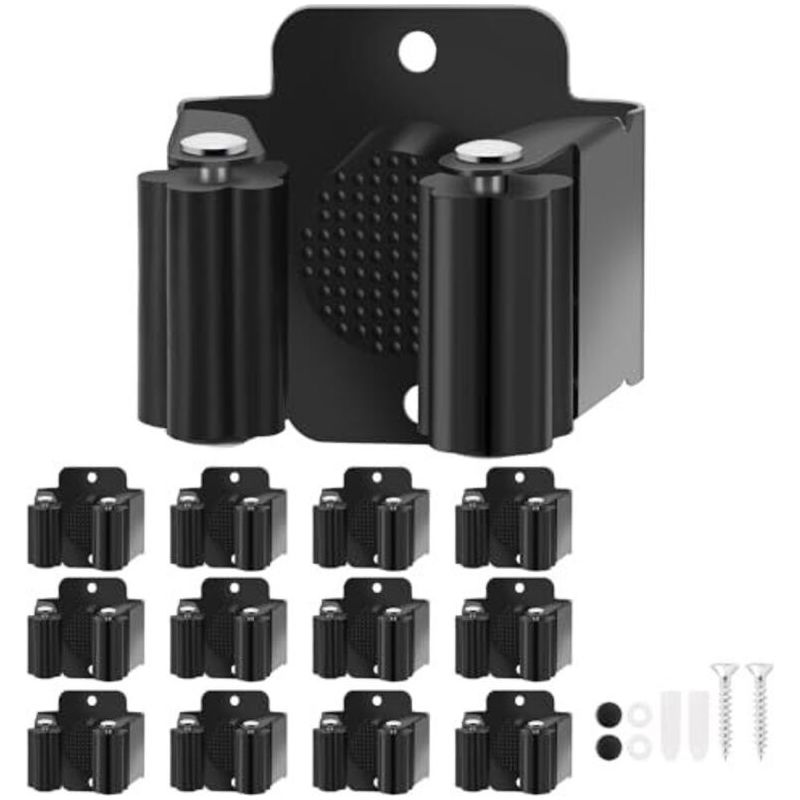 Besenhalter, 12-teilig Wandbesenhalter, Werkzeugwandhalter, Geräte-wandhalter Für Wischmopp, Besen, Kehrschaufel