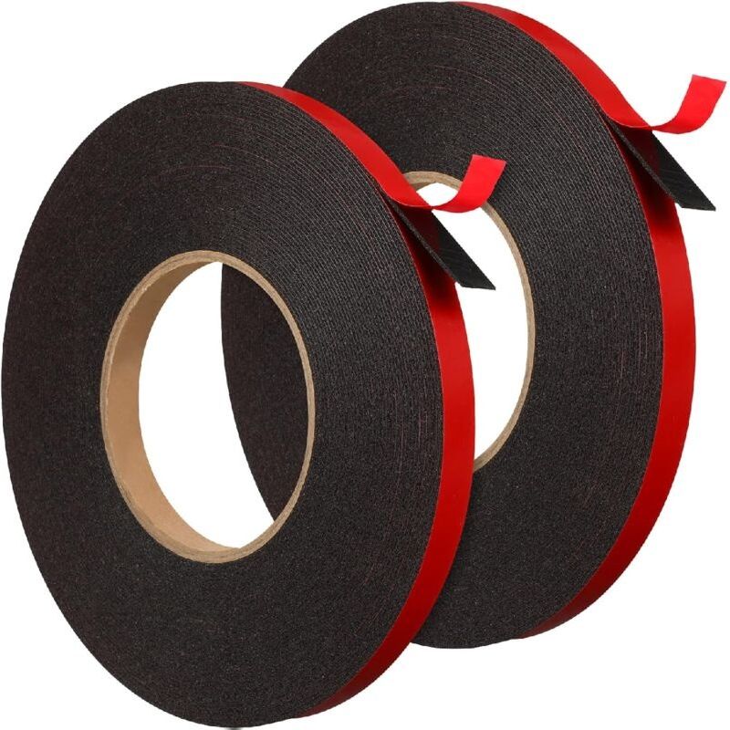 2 Rollen Doppelseitiges Klebeband, Schwerlastfähig, Wasserdichtes Montage-schaumstoff-klebeband, Doppelseitiges Klebeband Für Bürodekoration, Wohndekoration, Autodekoration, Led-leuchten (20 Mm 20 M)