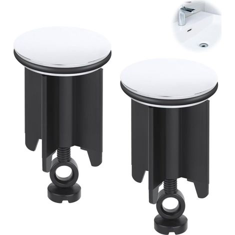 Ablassstopfen, 40mm Waschbeckenstopfen Für Badezimmer, Universeller Waschbeckenstopfen, Höhenverstellbarer Abflussstopfen, Rohrstopfen Für Küchen- Und Badezimmerspülen