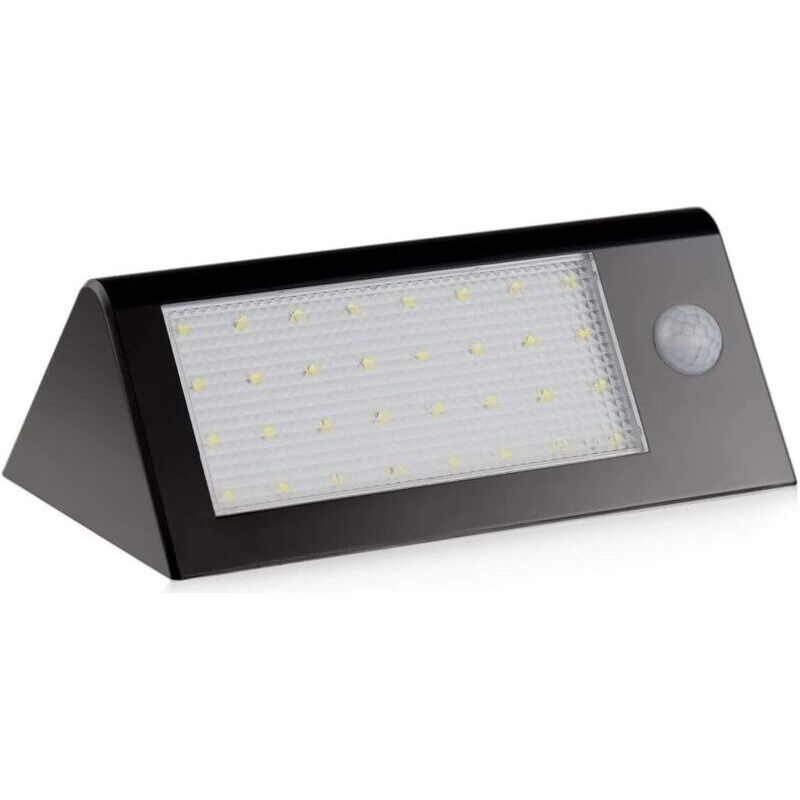 Wasserdicht Ip65 Super Hell 400 Lumen 32 Led Solarleuchte Mit Bewegungsmelder, Sicherheitslicht Für Tür, Eingang, Wege, Garten, Terrassen (schwarz)