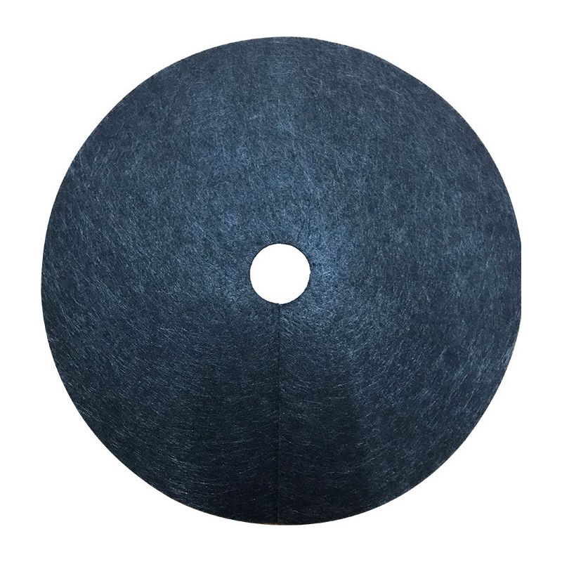 1er-pack Unkrautschutzmatte, Runde Mulchmatte Für Den Außenbereich, Unkrautschutz (durchmesser 42 Cm)
