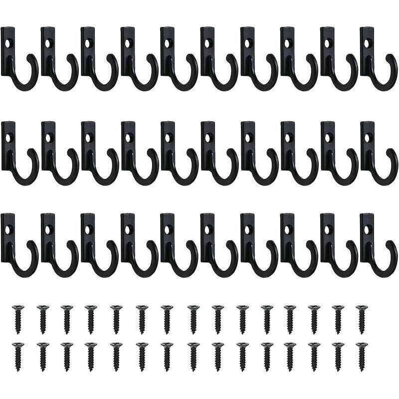 Vintage-kleinhaken, Wandhalterung Für Schlüssel, Aufhängehaken, Schmuckhaken, Schlüssel- Und Kleiderhaken, Garderobenhaken Mit Schrauben, Zur Wandmontage, Für Badezimmer
