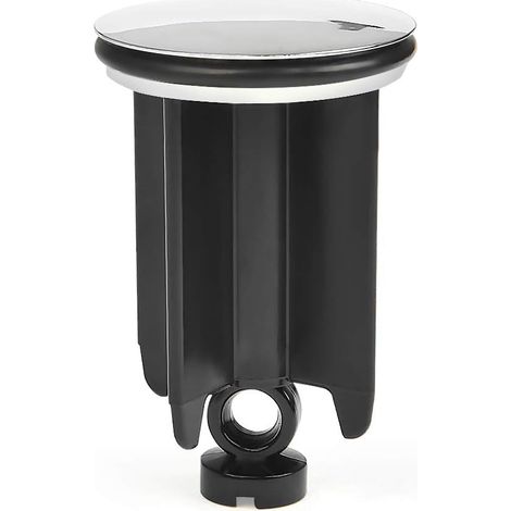 Verstellbarer Waschbeckenablauf ⌀ 40mm, Universeller Aluminium-legierungs-abflussstopfen Für Badezimmer - Schwarz