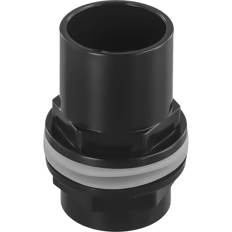 Gewindeanschluss Aus Pvc Für Fischteich-filtersysteme Mit Dichtung Und Überwurfmutter (40 Mm)
