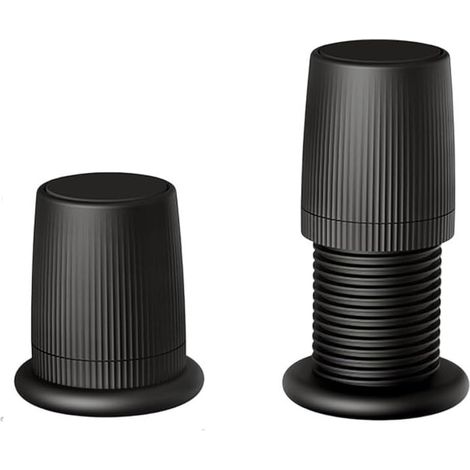 2er-set Verstellbare Möbelfüße, 76-125 Mm, Rutschfest, Für Sofas, Tische Und Bürostühle (schwarz)