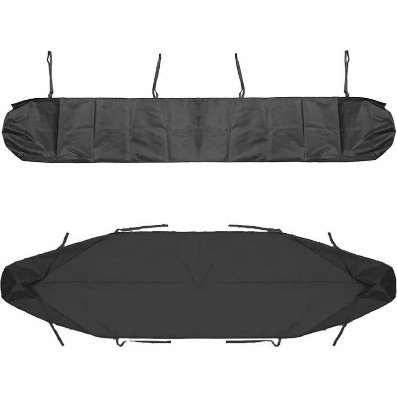 1 Stück 4 M Schutzhülle Für Markise (schwarz), Staubschutzhülle Für Terrassenüberdachung, Schwarze Aufbewahrungshülle Für Hof Und Garten