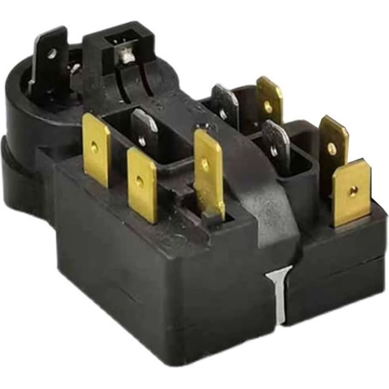 Startrelais Qp3-12a Für Kühlschrank-startkompressor, Integriertes Relais, Überlastschutz Und Gefrierschrank (1 Stück)