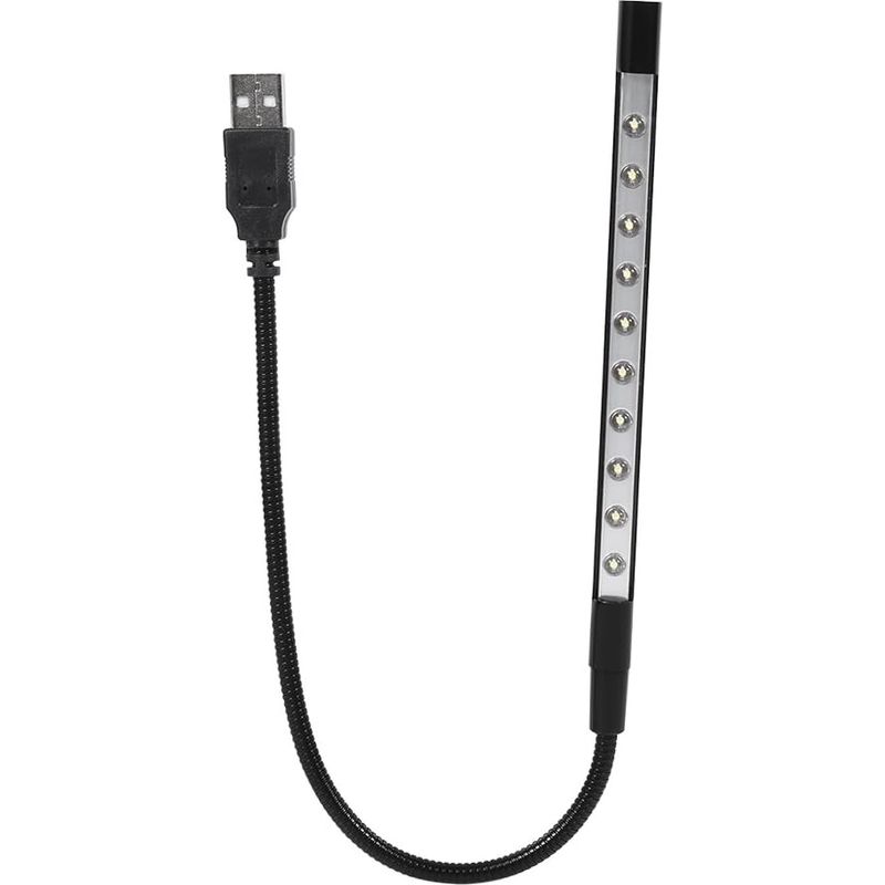 Mini-leselampe, 10 Leds, Superhelle Leselampe, Usb-reiselampe, Flexibel Zum Lesen Von Büchern