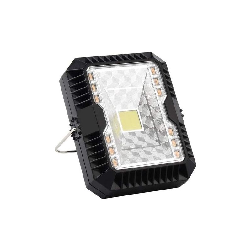 Solar-gartenstrahler Mit Led, Ip55 Wasserdichte Außenwandlampe Für Camping, Mit Notstrom-bajonettanschluss