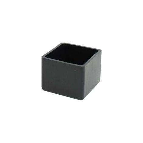 Quadratische Gummikappen - 25mm - Für Stühle, Tische, Möbelfüße