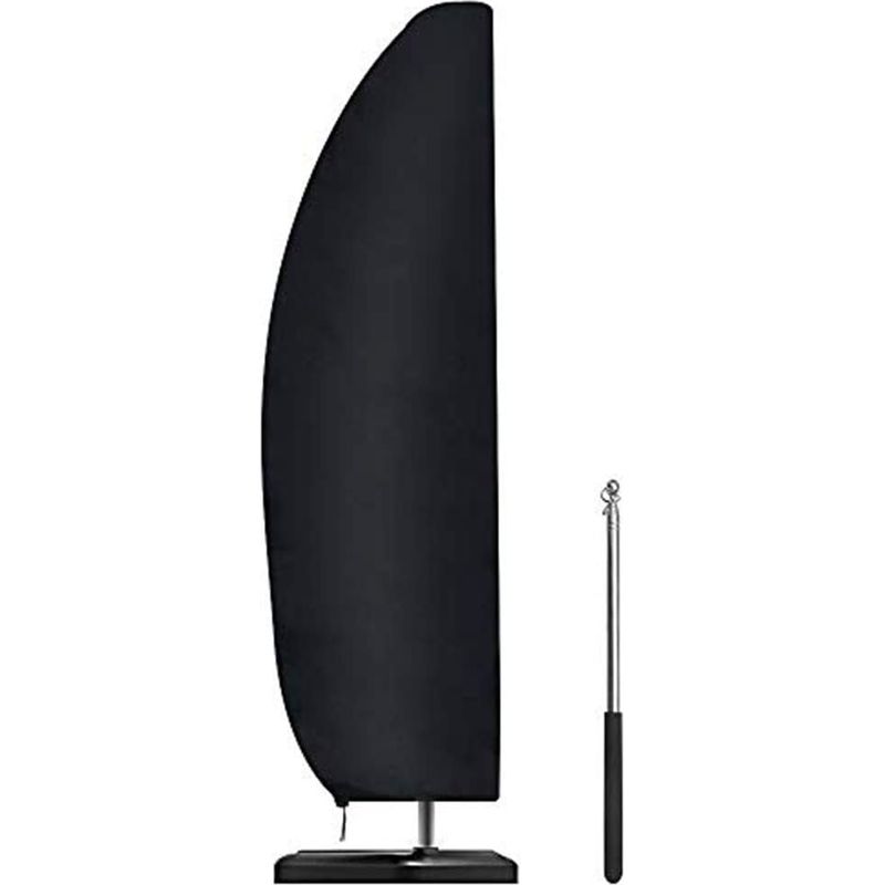 Wasserdichte Schirmhülle Mit Mast, Schirmhülle Für Ampelschirm, Große Robuste Garten-schirmhülle, Uv-beständige Hülle Für Bananenschirm, Schirm 205 X 25/48/57 Cm