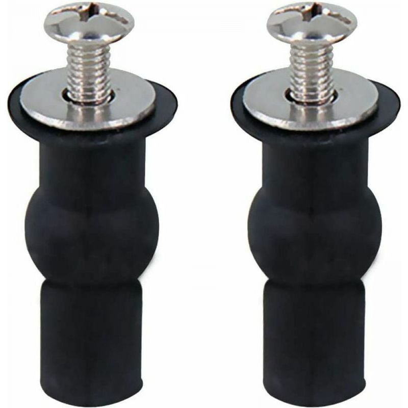 2 Stück Wc-sitz Befestigungsteile, Scharnier-befestigungsteile Für Toilettensitze, Passend Für Alle Toiletten (18 Mm)