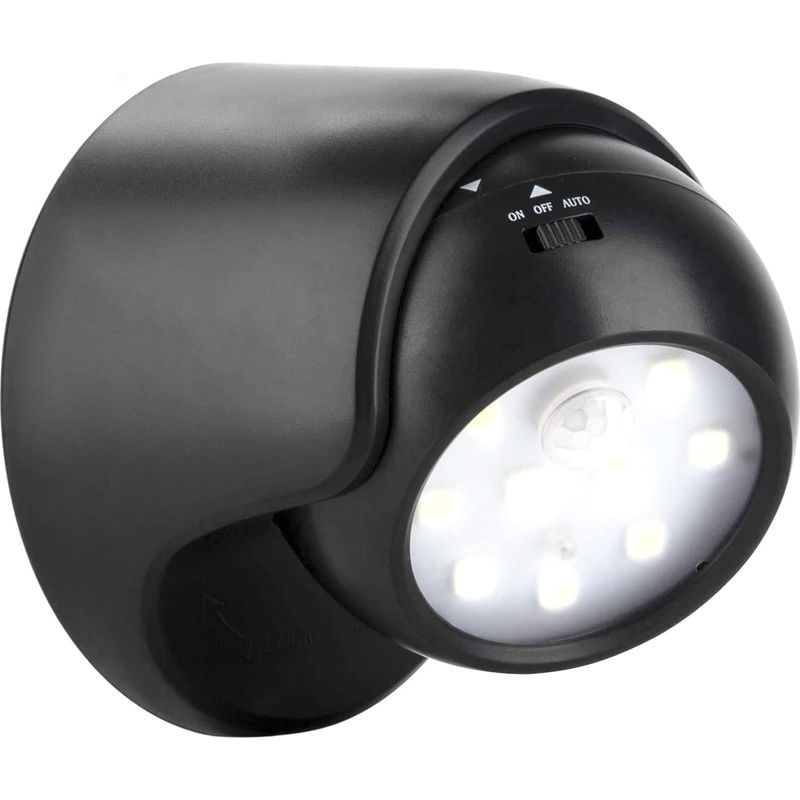 Led-außenstrahler, Außenstrahler Mit Bewegungsmelder, Kabelloser Led-strahler Für Außen, 1000 Lumen, Abnehmbare Kugel, 360-grad-drehung Und Neigung, Batteriebetrieben