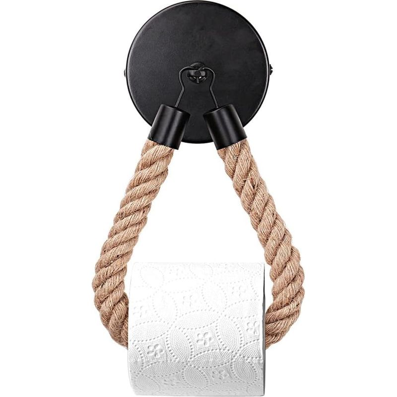 Toilettenpapierhalter, Toilettenpapierrolle Mit Telefonablage, Edelstahl 304, Wandmontierter Halter Ohne Bohren Für Badezimmer (leinen)