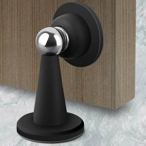 Magnetischer Türstopper, Abnehmbarer Und Waschbarer Silikon-türanschlag, Selbstklebender Bodentürstopper, Geräuschloser Anti-kollisions-türstopper Für Wandecken, Badezimmer, Schlafzimmer
