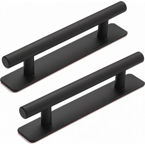 15 Cm Selbstklebende Türgriff Mit Geradem Rohr, 2 Stück Möbelgriff Aus Aluminiumlegierung, Ohne Bohren Für Schiebetür, Fenster, Schränke