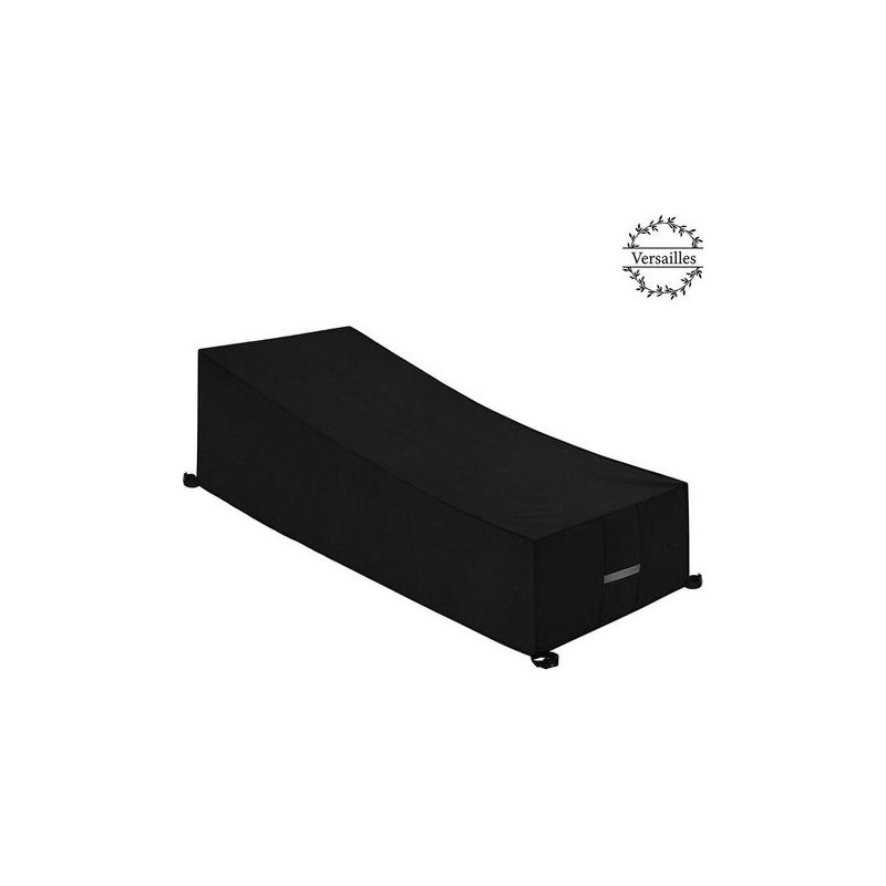Wasserdichte Liegestuhl-hülle 210d – Uv-schutz, Winddicht, Belüftungsgitter – 200x75x40/80cm – Langlebiger Außenschutz