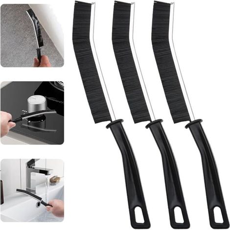 3er-set Hartborsten-reinigungsbürsten, Fugenbürste Für Fliesen, Ideal Für Badezimmer, Küche, Toiletten, Spüle, Dusche Und Böden