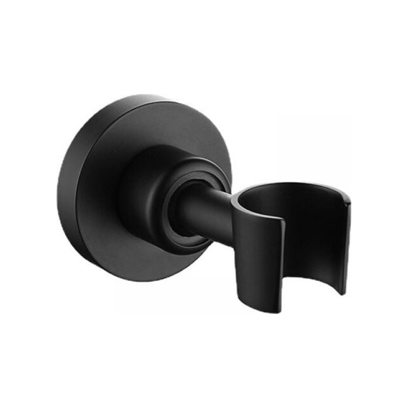 Duschhalter Aus 304 Edelstahl, Schwarz, Für Duschkopf, Universeller Handduschhalter, 360° Verstellbarer Duschhalter Mit Montageschrauben