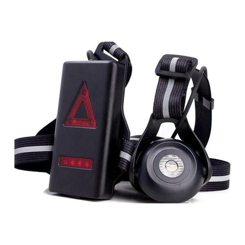 Lauflicht – Usb-aufladbares Lauflicht, 125/250 Lumen, Ipx6 Wasserdicht, 3 Modi Und 90° Verstellbarer Winkel, Led Für Jogging, Camping Und Läufer