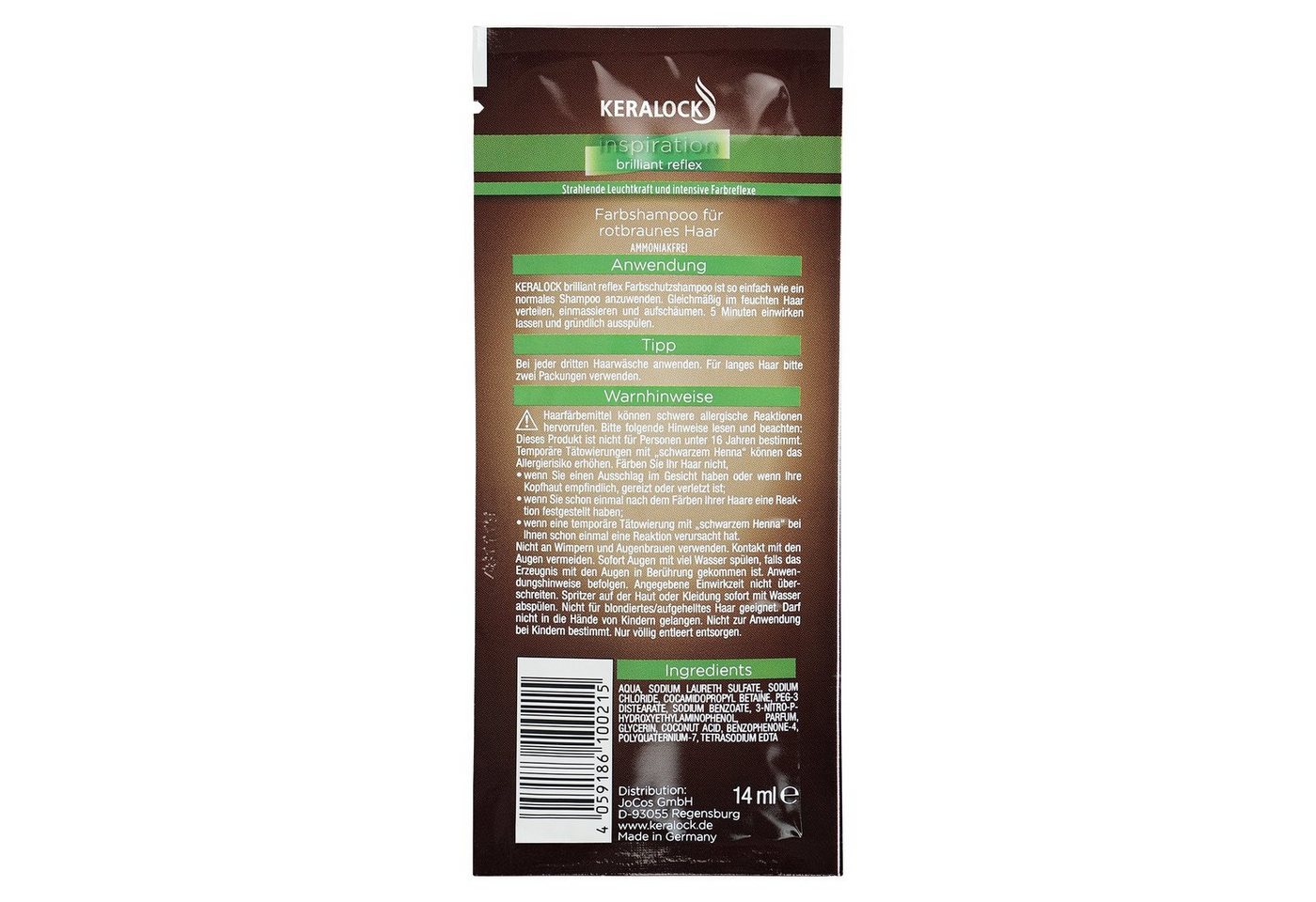 Keralock Haarfarbe Farbschutzshampoo