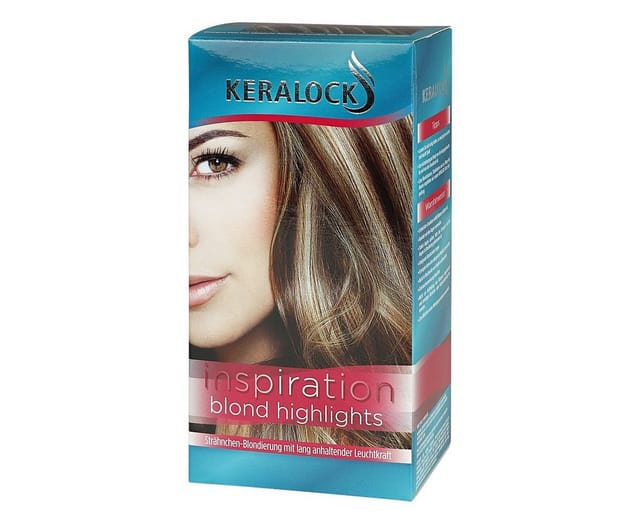 Keralock Coloration Blond Highlights Strähnchenblondierung