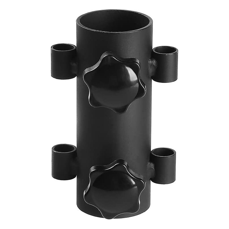 Metall-sonnenschirmhalter, Balkon-geländer-sonnenschirmhalter, Zeltstütze, Masthalter Für Zelte (ø 22-34mm)