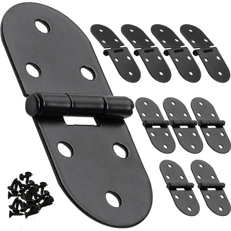 Klappgelenk 80x30 Mm, 10er-pack - 180 Grad, Geeignet Für Holz, Ideal Für Haus, Büro Und Heimwerkerprojekte.