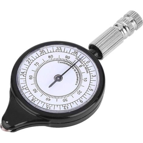 Messkarten-messgerät Mit Kilometerzähler Und Tachometer, Mini-karte Für Outdoor-nutzung Beim Camping, Wandern Und Survival