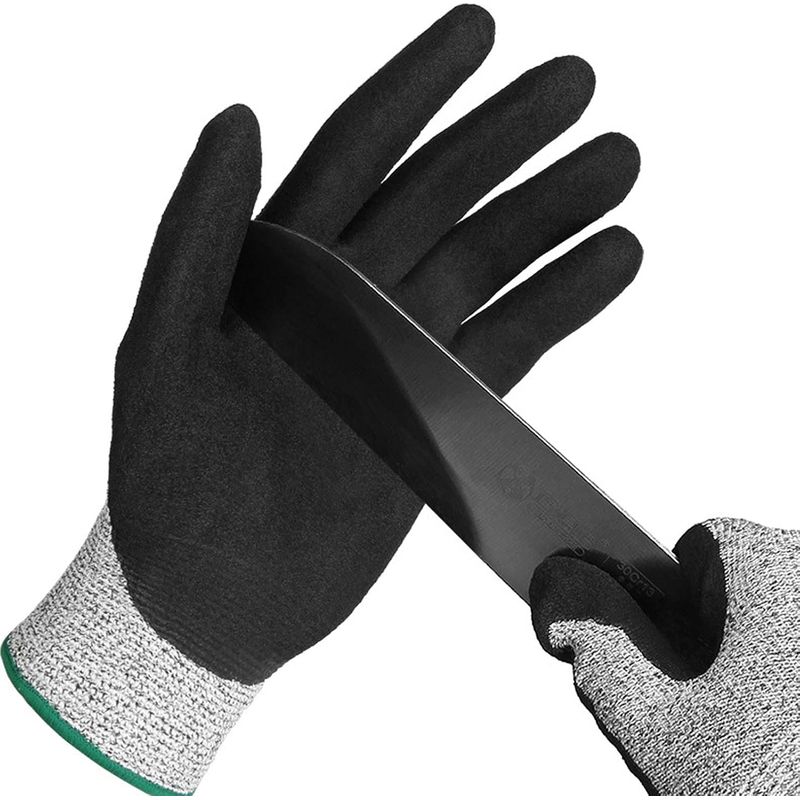 Gant Anti-schnitt, Austernschutzhandschuhe Der Schutzklasse 5 Aus Edelstahl-mesh, Geeignet Für Arbeitshandschuhe Bei Der Austernzucht, Fleischschneiden, Gartenarbeit Und Schnitzerei (m)