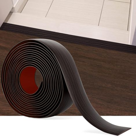 Selbstklebende Vinyl-bodenübergangsbänder, 5 M X 5 Cm, Holzmaserung-design, Geeignet Für Fugen Und Schwellen Von Laminatböden.