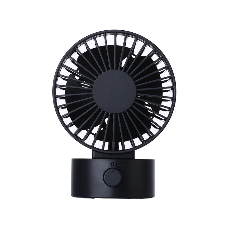 Leiser Mini-tischventilator, Tragbarer Usb-personalventilator Für Büro, Zuhause Und Schlafzimmer – Schwarz