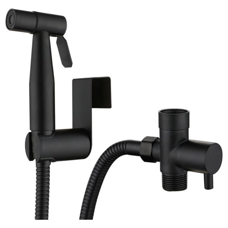 Handbrause Für Badezimmer, Handbrausen-set Für Badezimmer, Duschkopf Für Badezimmer Mit Schlauch, Schwarz